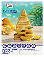 Dole Soft Serve Lemon sell sheet
